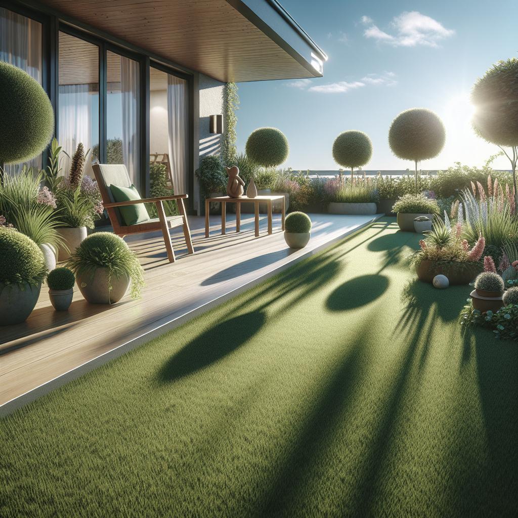 Créer un Jardin Magnifique avec du Gazon Synthétique